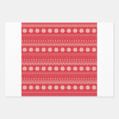 Feuille De Papier Cadeau Motif de Noël (Devant 3)