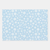Feuille De Papier Cadeau Motif de Noël Blue Reindeer (Devant 2)
