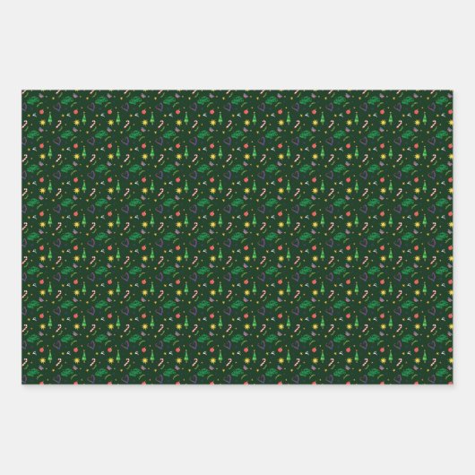 Feuille De Papier Cadeau Motif de Noël philippin Pinoy Ako (Devant)