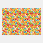 Feuille De Papier Cadeau Motif de Pâques Jelly Bean (Devant 2)