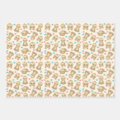 Feuille De Papier Cadeau Motif De Parfums, Mignons Parfums, Coeurs (Devant 2)