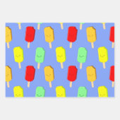 Feuille De Papier Cadeau Motif de pâte de glace de fruits (Devant 2)