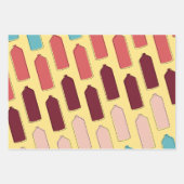 Feuille De Papier Cadeau Motif de peinture de pulvérisation (Devant 3)