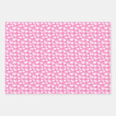 Feuille De Papier Cadeau Motif de pièces de puzzle répétées (Devant 2)