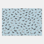 Feuille De Papier Cadeau Motif de pigeon (Devant 2)