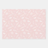 Feuille De Papier Cadeau Motif de plage Sea Shell Pink Ocean (Devant 3)
