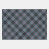 Feuille De Papier Cadeau Motif de plaid de MacKay Blue Tartan (Devant 2)