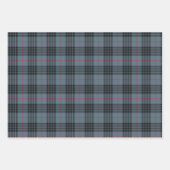 Feuille De Papier Cadeau Motif de plaid de MacKay Blue Tartan (Devant)