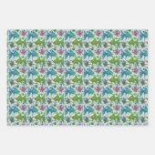 Feuille De Papier Cadeau Motif de poisson vintage (Devant 3)