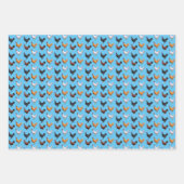 Feuille De Papier Cadeau Motif De Poulet (Devant 3)