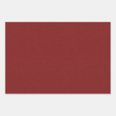 FEUILLE DE PAPIER CADEAU MOTIF DE REGARDE EN LIGNE VERT ROUGE SOLIDE (Devant 2)