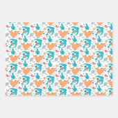 Feuille De Papier Cadeau Motif de requin mou (Devant 3)