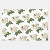 Feuille De Papier Cadeau Motif de rose (Devant 3)