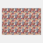 Feuille De Papier Cadeau Motif de scènes de dessin animé Harry Potter (Devant 3)