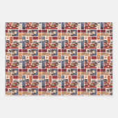 Feuille De Papier Cadeau Motif de scènes de dessin animé Harry Potter (Devant)