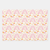 Feuille De Papier Cadeau Motif de style ghoté Spooktacular Halloween (Devant 2)