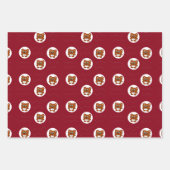 Feuille De Papier Cadeau Motif de Teddy bear (Devant 3)