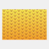 Feuille De Papier Cadeau Motif de tennis (Devant)