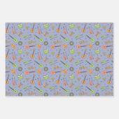 Feuille De Papier Cadeau Motif de thème musical (Devant 3)