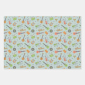 Feuille De Papier Cadeau Motif de thème musical (Devant 2)