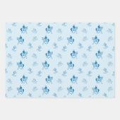 Feuille De Papier Cadeau Motif d'équitation vintage (Devant 2)