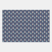 Feuille De Papier Cadeau Motif des fentes d'astronaute (Devant 3)