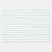 Feuille De Papier Cadeau Motif d'huîtres d'aquarelle côtière (Devant 2)