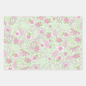 Feuille De Papier Cadeau Motif d'impression rose mignon (Devant)