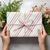 Feuille De Papier Cadeau Motif d'impression rose mignon