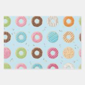Feuille De Papier Cadeau Motif Donuts (Devant 3)
