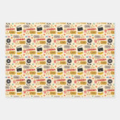Feuille De Papier Cadeau Motif du cinéma (Devant 2)