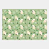 Feuille De Papier Cadeau Motif Eggnog (Devant 2)