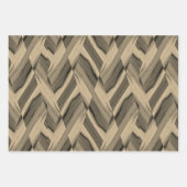 Feuille De Papier Cadeau Motif en marbre Brown complexe (Devant)