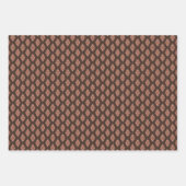 Feuille De Papier Cadeau motif ethnique cool carrelé  (Devant)