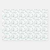 Feuille De Papier Cadeau Motif Eucalyptus (Devant 2)