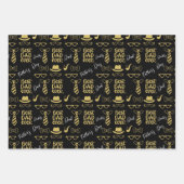 Feuille De Papier Cadeau Motif fête des pères (Devant)