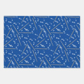 Feuille De Papier Cadeau Motif Flue Music Notes (Devant 3)