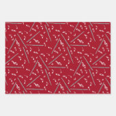 Feuille De Papier Cadeau Motif Flue Music Notes (Devant 2)
