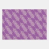 Feuille De Papier Cadeau Motif folklorique d'impression Jamdani (Devant 2)