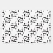 Feuille De Papier Cadeau Motif français assassiné (Devant 2)