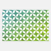 Feuille De Papier Cadeau Motif géométrique (Devant 2)
