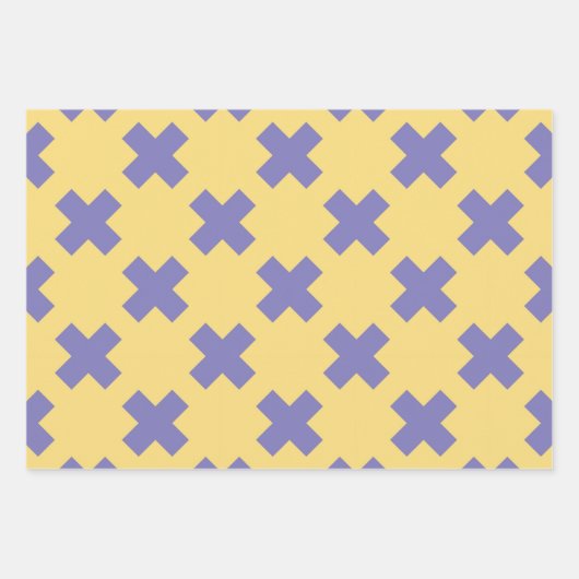 Feuille De Papier Cadeau Motif géométrique 18 (Devant 3)