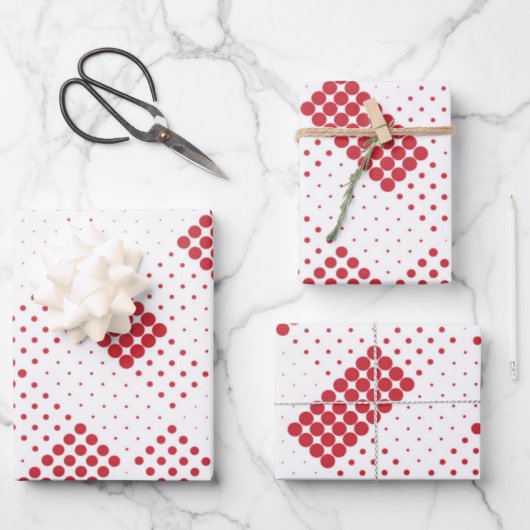 Feuille De Papier Cadeau Motif géométrique 25 (Recto)