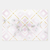 Feuille De Papier Cadeau Motif géométrique de Kamelia 4 (Devant)