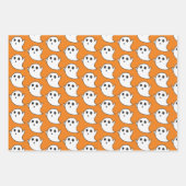 Feuille De Papier Cadeau Motif Ghost mignon (Devant 3)