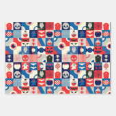 Feuille De Papier Cadeau Motif HALLOWEET FALL (Devant 2)