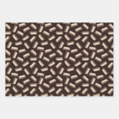 Feuille De Papier Cadeau Motif harmonique (Devant 2)