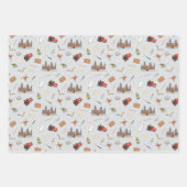 Feuille De Papier Cadeau Motif Harry Potter Icons - Baby shower (Devant 2)