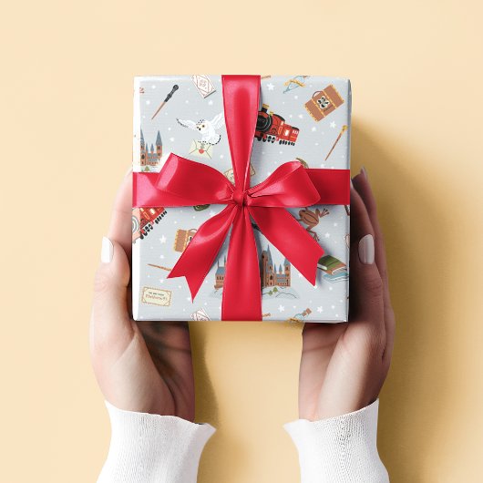 Feuille De Papier Cadeau Motif Harry Potter Icons - Baby shower