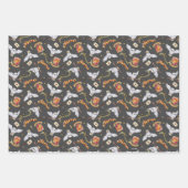 Feuille De Papier Cadeau Motif Hedwig GRYFFINDOR™ (Devant)